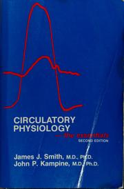 Cover of: Circulatory physiology by Smith, James J.