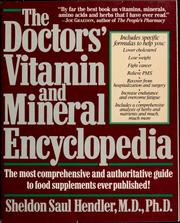 Cover of: The doctors' vitamin and mineral encyclopedia