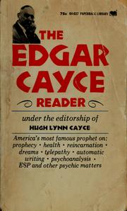 Cover of: The Edgar Cayce reader by Edgar Cayce, Hugh Lynn Cayce