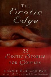Cover of: The Erotic edge: erotica for couples