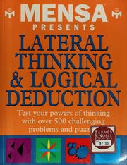 Cover of: Mensa presents lateral thinking & logical deduction