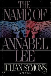 Cover of: The name of Annabel Lee