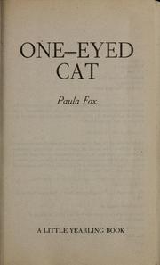Cover of: One-Eyed Cat