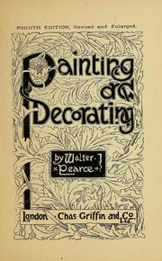 Cover of: Painting and decorating by Walter Pearce