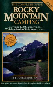 Rocky Mountain Camping by Tom Stienstra, Robyn Schlueter