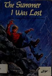 Cover of: The summer I was lost