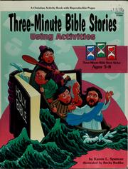 Cover of: Three Minute Bible Stories Using Activities (Three-Minute Bible Stories)