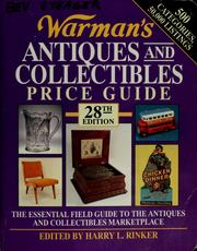 Cover of: Warman's Antiques and Collectibles Price Guide (28th Edition) by Harry L. Rinker