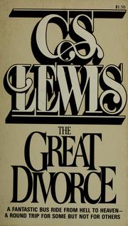 Cover of: The great divorce by C.S. Lewis