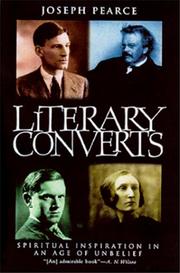 Literary converts by Pearce, Joseph