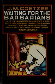 Cover of: Waiting for the Barbarians