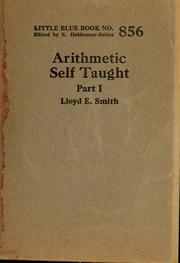 Cover of: Arithmetic self taught