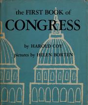 Cover of: The first book of Congress by Harold Coy