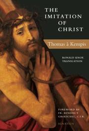 Cover of: The Imitation of Christ by 