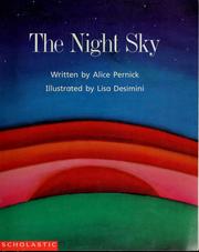 Cover of: The night sky