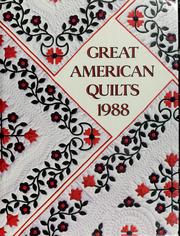 Cover of: Great American quilts 1988