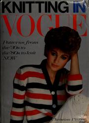 Cover of: Knitting in Vogue