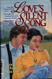 Cover of: Love's silent song