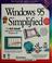 Cover of: Windows 95 simplified