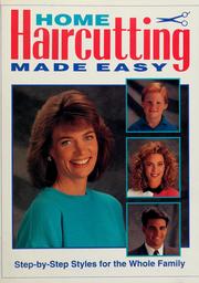 Cover of: Home haircutting made easy