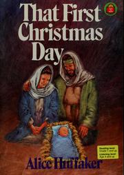 Cover of: That first Christmas day