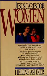 Cover of: Jesus cares for women