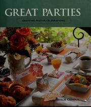 Cover of: Great parties
