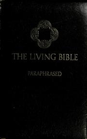 Cover of: The living Bible: paraphrased