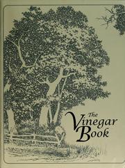 Cover of: The vinegar book