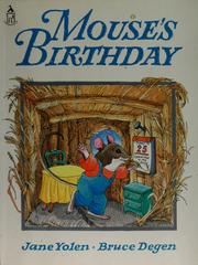 Cover of: Mouse's birthday
