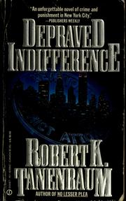 Cover of: Depraved indifference