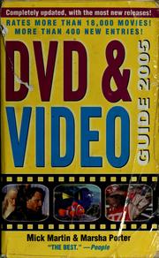 Cover of: DVD & video guide 2005