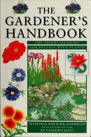 Cover of: The gardener's handbook