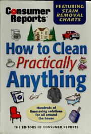 Cover of: How to clean practically anything