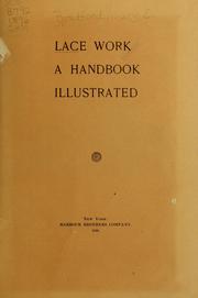 Cover of: Lace work: a handbook, illustrated