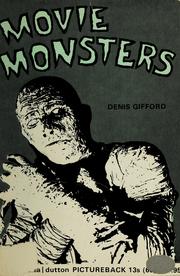 Cover of: Movie Monsters by Denis Gifford