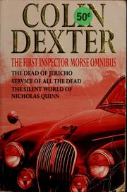 Cover of: An Inspector Morse omnibus