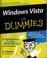 Cover of: Windows Vista for dummies