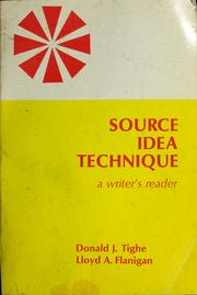 Cover of: Source idea technique: a writer's reader