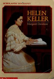 Cover of: Helen Keller by Margaret Davidson