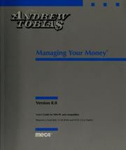 Managing your money, version 8 by Andrew P. Tobias