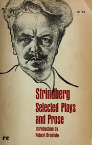 Cover of: Selected plays and prose.