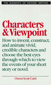 Cover of: Characters and viewpoint