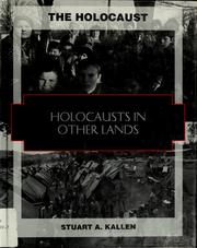 Cover of: Holocausts in other lands