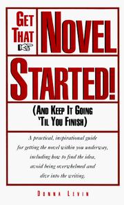 Cover of: Get that novel started!