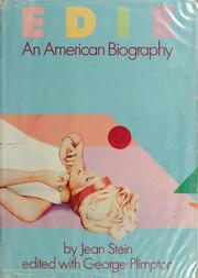 Cover of: Edie, an American biography by Stein, Jean.