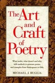 The Art and Craft of Poetry by Michael J. Bugeja