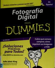 Cover of: Fotografía digital para dummies by Julie Adair King