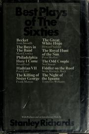 Cover of: Best plays of the sixties. by Stanley Richards