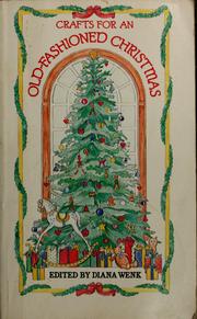 Cover of: Crafts for an Old-Fashioned Christmas